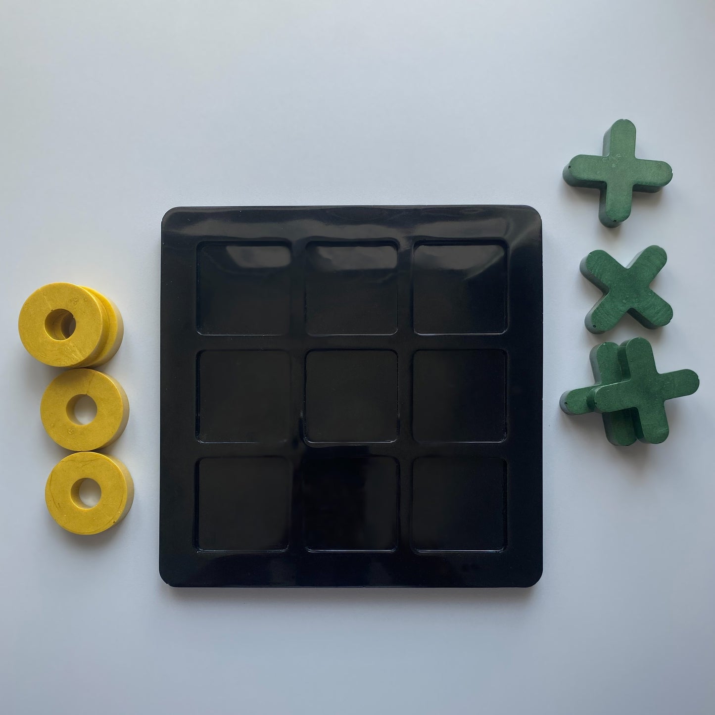 Custom Resin Tic-Tac-Toe Game