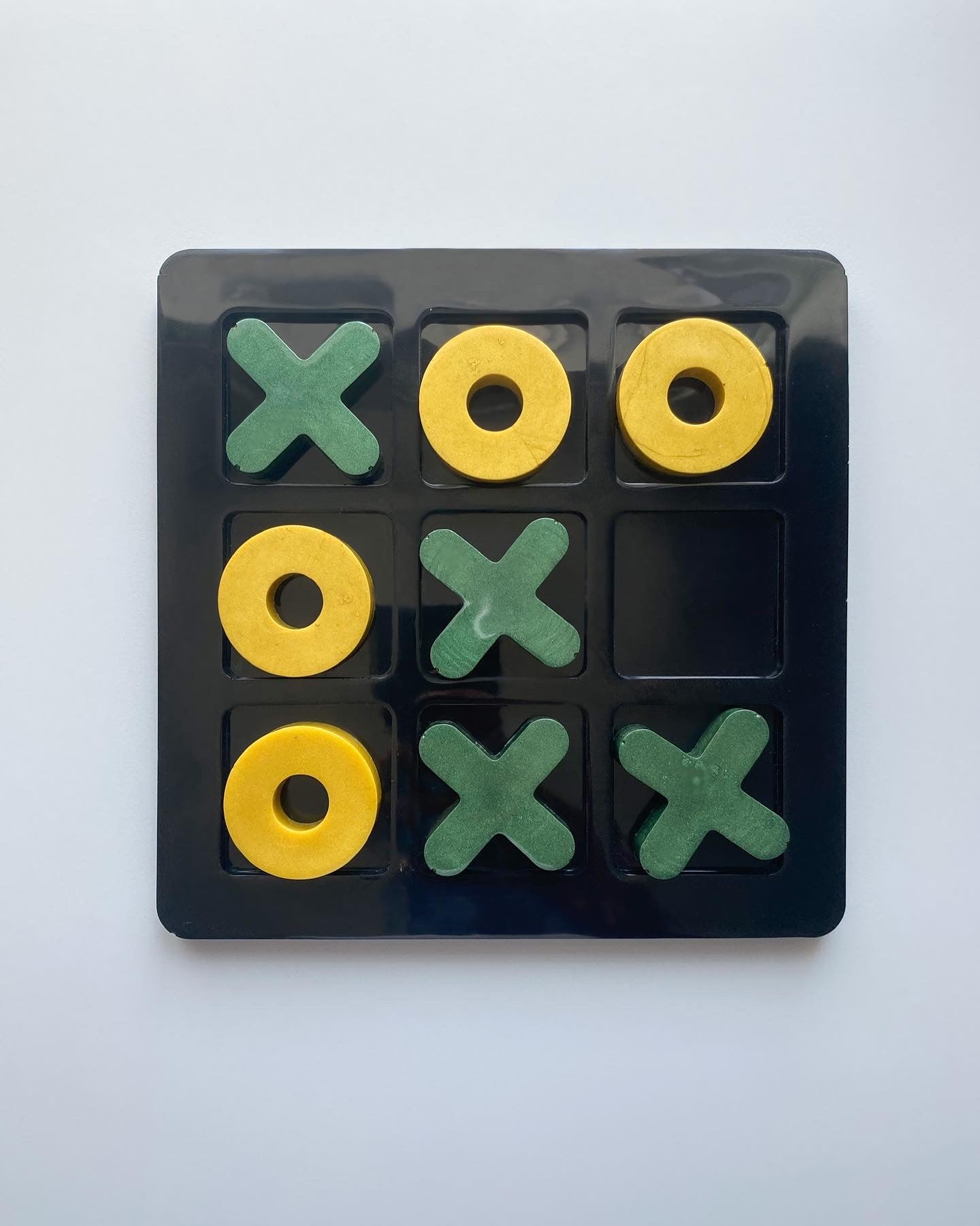 Custom Resin Tic-Tac-Toe Game