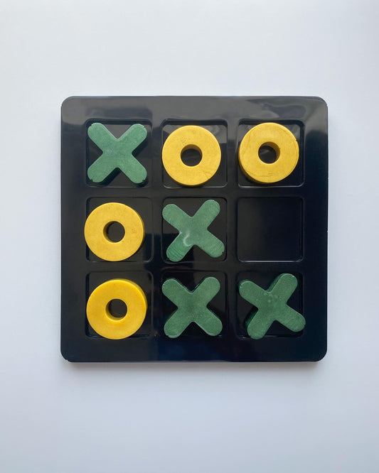 Custom Resin Tic-Tac-Toe Game