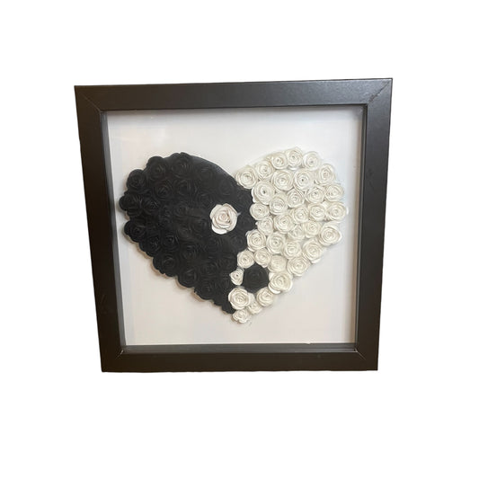 Custom Flower Shadow Box (8x8)